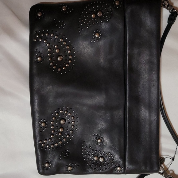The Sak Black Leather Studs Purse - Picture 6 of 7